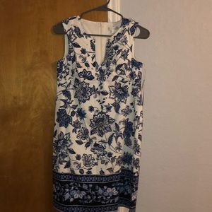 Paisley paper bag dress
